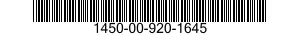 1450-00-920-1645  1450009201645 009201645