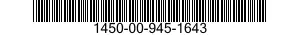 1450-00-945-1643  1450009451643 009451643