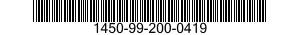 1450-99-200-0419  1450992000419 992000419