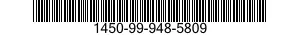 1450-99-948-5809  1450999485809 999485809