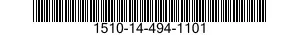 1510-14-494-1101 TUYAUTERIE 1510144941101 144941101