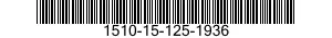 1510-15-125-1936 VELIVOLO TF104G SPR 1510151251936 151251936