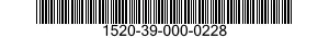 1520-39-000-0228 HELICOPTER,ATTACK 1520390000228 390000228