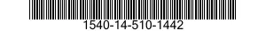 1540-14-510-1442 AIRPLANE,GLIDER 1540145101442 145101442