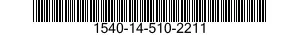 1540-14-510-2211 AIRPLANE,GLIDER 1540145102211 145102211