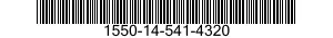 1550-14-541-4320 ATM 101 1550145414320 145414320