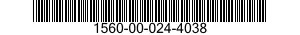 1560-00-024-4038 LINE ASSEMBLY,FUEL 1560000244038 000244038