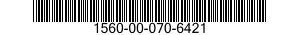 1560-00-070-6421 TRAILING EDGE,AIRCRAFT 1560000706421 000706421