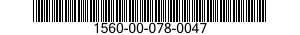 1560-00-078-0047 FLANGE,TUBE 1560000780047 000780047