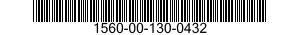 1560-00-130-0432 SKIN,AIRCRAFT 1560001300432 001300432