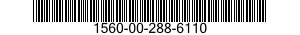 1560-00-288-6110 DUCT ASSEMBLY,BLEED AIR 1560002886110 002886110
