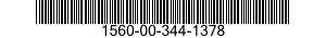 1560-00-344-1378 PLATE,ARMOR MOUNTIN 1560003441378 003441378