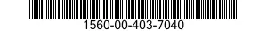1560-00-403-7040 MODIFICATION KIT,AIRFRAME 1560004037040 004037040
