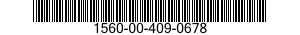 1560-00-409-0678 LEADING EDGE,AIRCRAFT 1560004090678 004090678