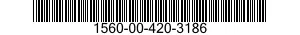 1560-00-420-3186 TRAILING EDGE,AIRCRAFT 1560004203186 004203186