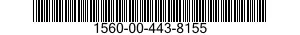 1560-00-443-8155 LEADING EDGE,AIRCRAFT 1560004438155 004438155