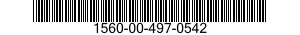 1560-00-497-0542 TRAILING EDGE,AIRCRAFT 1560004970542 004970542