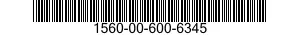 1560-00-600-6345 TEE ASSY 1560006006345 006006345