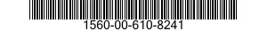 1560-00-610-8241 LATCH ASSEMBLY,ENTRANCE DOOR 1560006108241 006108241