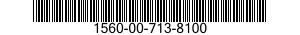 1560-00-713-8100 LEADING EDGE,AIRCRAFT 1560007138100 007138100