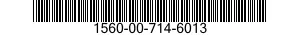 1560-00-714-6013 RUDDER,AIRCRAFT 1560007146013 007146013