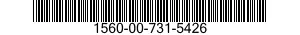 1560-00-731-5426 BRACKET ASSEMBLY,SUPPORT 1560007315426 007315426