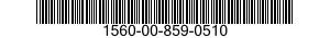 1560-00-859-0510 SPROCKET ASSEMBLY,CONTROL 1560008590510 008590510
