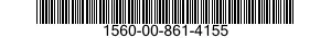 1560-00-861-4155 SUPPORT,STRUCTURAL COMPONENT,AIRCRAFT 1560008614155 008614155