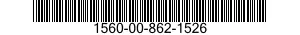 1560-00-862-1526 COUPLING,SUPPORT,DIVERTER VALVE 1560008621526 008621526