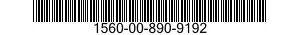 1560-00-890-9192 SUPPORT,STRUCTURAL COMPONENT,AIRCRAFT 1560008909192 008909192