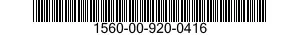1560-00-920-0416  1560009200416 009200416