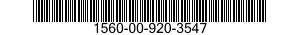 1560-00-920-3547  1560009203547 009203547