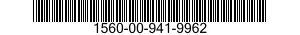 1560-00-941-9962  1560009419962 009419962