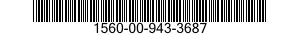 1560-00-943-3687  1560009433687 009433687