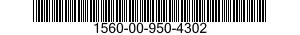 1560-00-950-4302  1560009504302 009504302