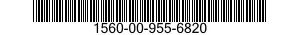 1560-00-955-6820  1560009556820 009556820