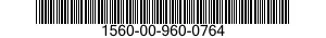 1560-00-960-0764  1560009600764 009600764