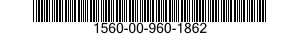 1560-00-960-1862  1560009601862 009601862