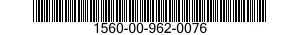 1560-00-962-0076  1560009620076 009620076