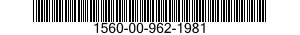 1560-00-962-1981  1560009621981 009621981