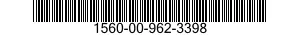 1560-00-962-3398  1560009623398 009623398