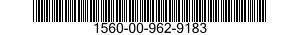 1560-00-962-9183  1560009629183 009629183