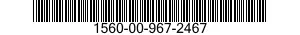 1560-00-967-2467  1560009672467 009672467