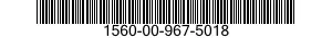 1560-00-967-5018  1560009675018 009675018