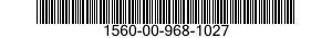 1560-00-968-1027  1560009681027 009681027