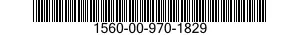 1560-00-970-1829  1560009701829 009701829