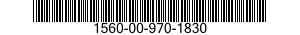 1560-00-970-1830  1560009701830 009701830