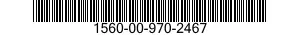 1560-00-970-2467  1560009702467 009702467