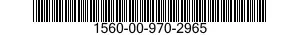 1560-00-970-2965  1560009702965 009702965