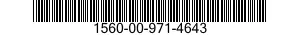 1560-00-971-4643  1560009714643 009714643